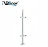 42" Blank Post Glass Clamp Kits