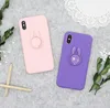 mobile phone back cover with ring bracket TPU soft case for IphoneXR XS MAX custom design phone case with grip holder anti shock