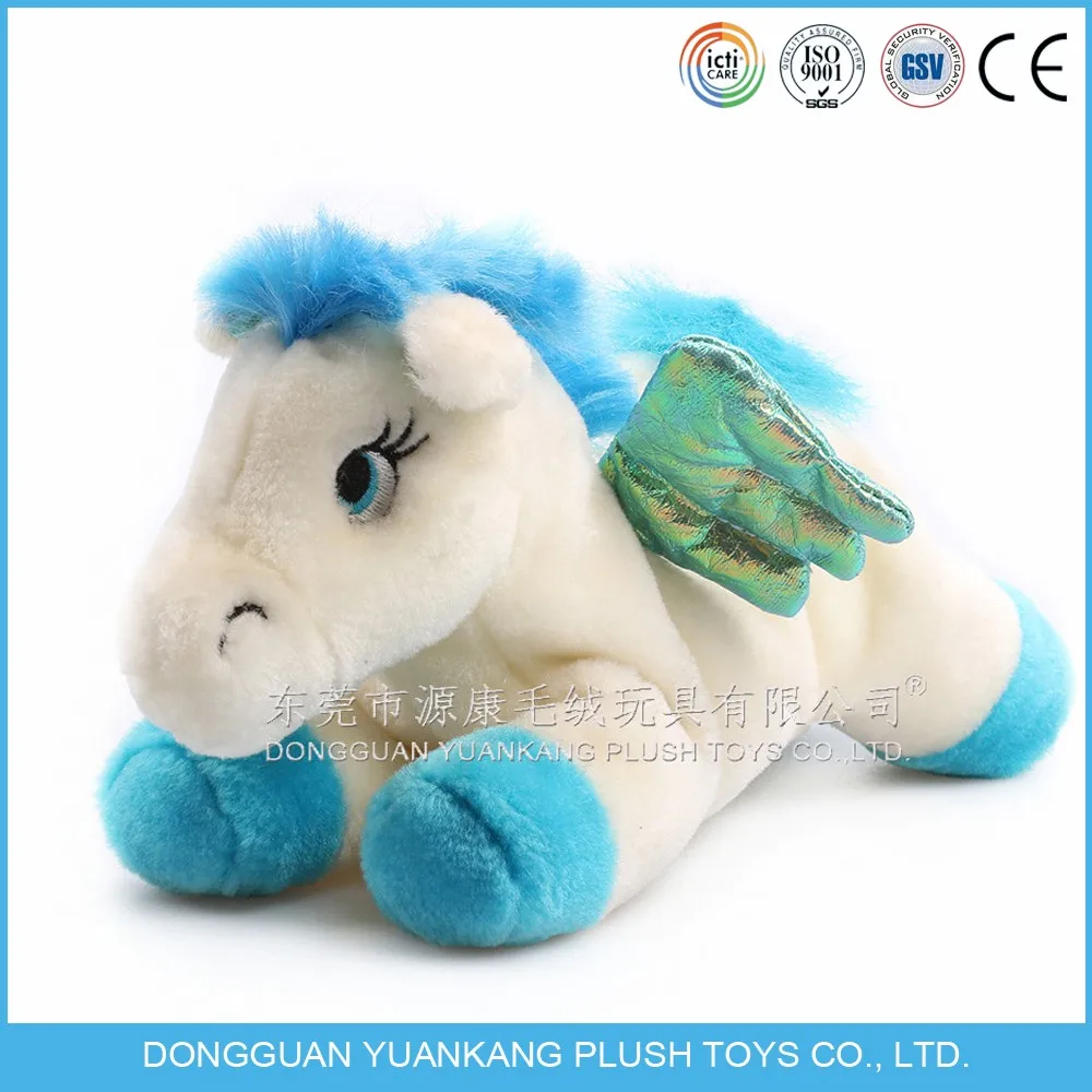 blue toy horse