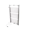 3 tier laundry room use foldable electrical hanging aluminium metal clothes drying rack