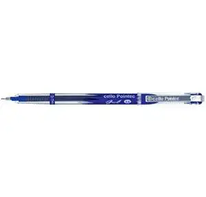 Cello Pointec Gel 0.5 Pens, Blue, 3 Pens Per Pack