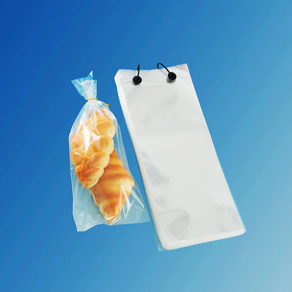 Recycle Wholesale Biodegradable Pla Micro Perforated Plastic Bread Bag