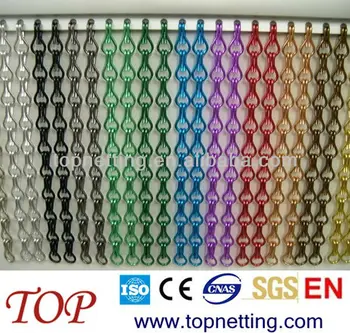 chain link door curtain