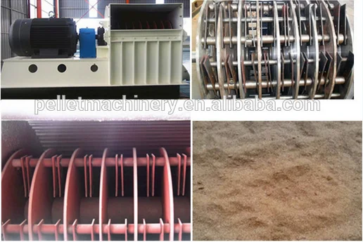 Wood Crusher Wood Hammer Mill Machine made in Rotexmaster