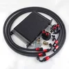 25 Row AN8 Engine Oil Cooler Universal Filter Relocation hose Kit