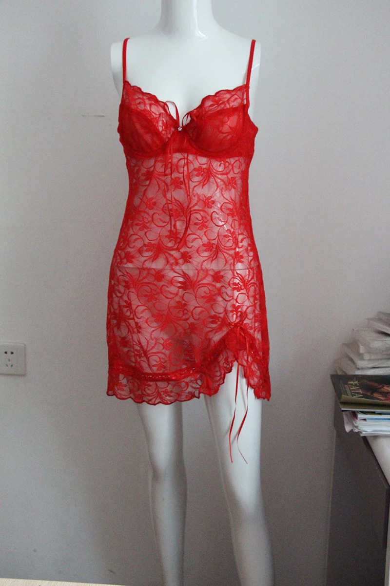 2015 New Style Baby Doll Sexy Lingerie For South America/lace Mature