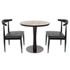 external and internal good quality stainless steel table base for supporting wooden top