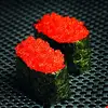 2018 New Season Little Orange Fish Eggs Served with Sushi