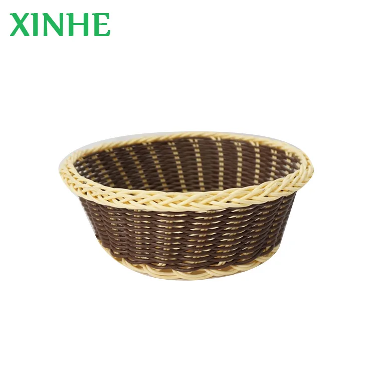 shallow storage baskets