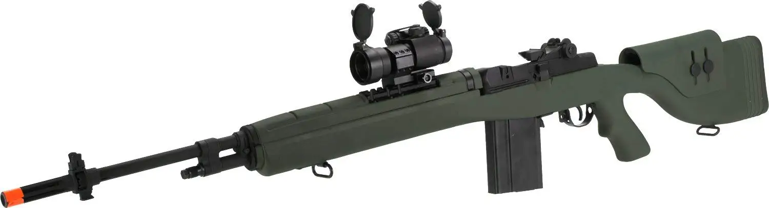 299.0. Evike G&P M14 DMR Custom Airsoft AEG Sniper Rifle w/Red Dot Scop...