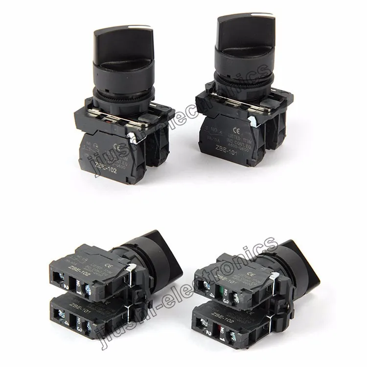 Xb5ad25 Plastic 2 Position Rotary Switch Knob Two Rotate 1no 1nc Buy