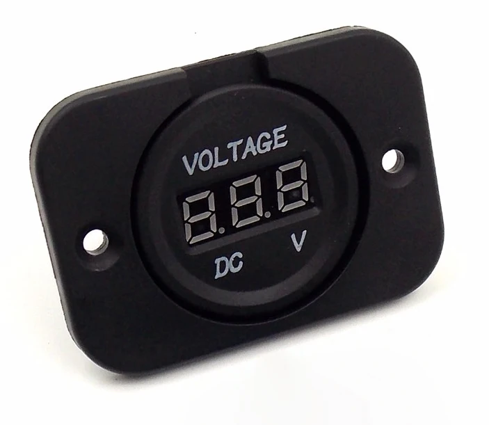 3 Phase Led Digital Display Dc Voltage Meter - Buy Voltage Meter,Car Dc ...