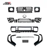 GBT Body Kit include wheel trim and grille bumper plate license borad for G500 upgrade to 2019 G63 for Mercedes Benz G