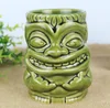 unique home use mugs plasma cutting ceramic dessert tiki shield cup for beer