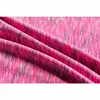 Polyester Spandex Knit Fabric Space Dyed Single Jersey Sports Fabric