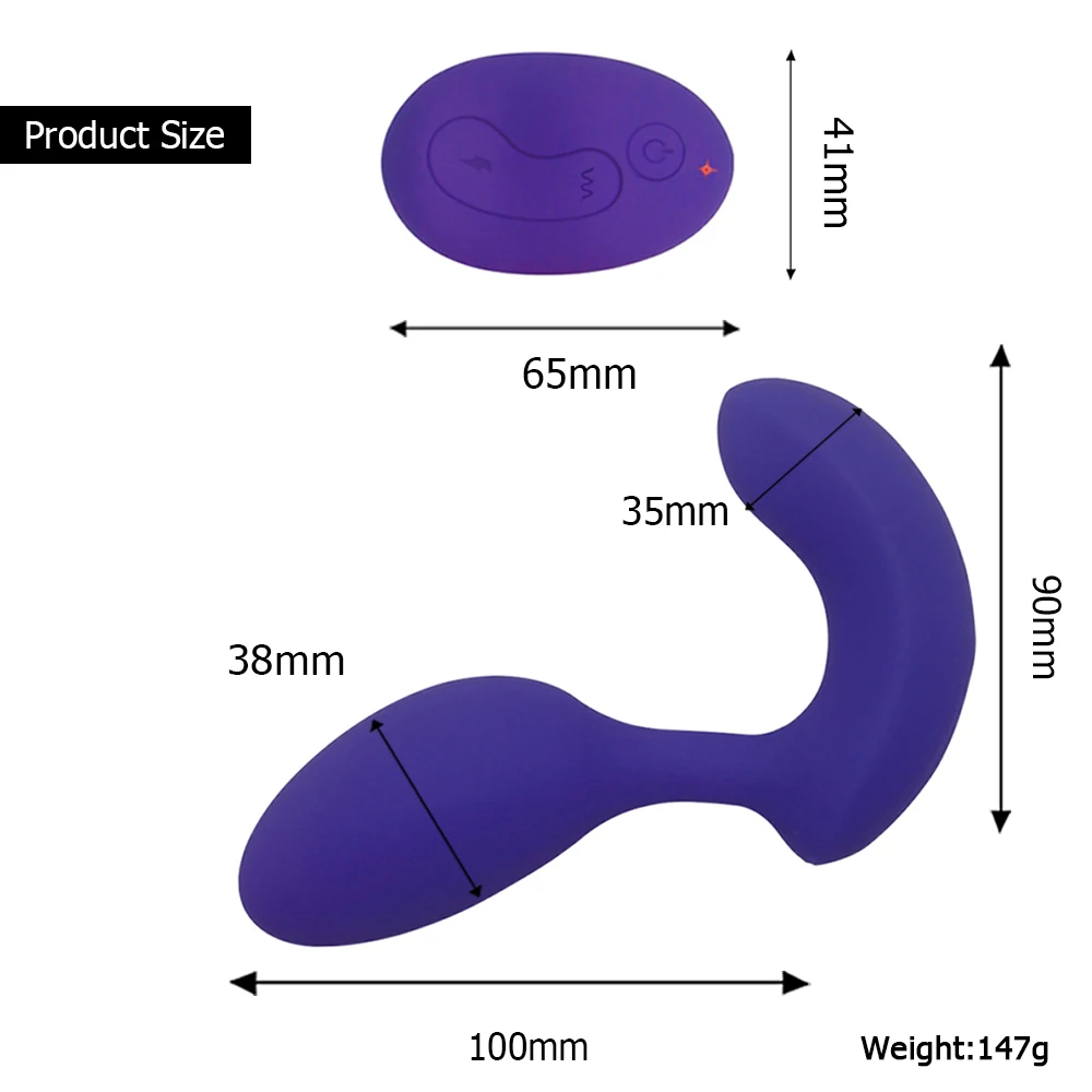 Usb Rechargeable 10 Speeds Double Motors Wireless Remote Control Vagina Clitoris Dildo Wearable 6803