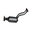 auto good quality high performance direct-fit three way catalyst converter exhaust system with flanges for Honda Fit/Jazz
