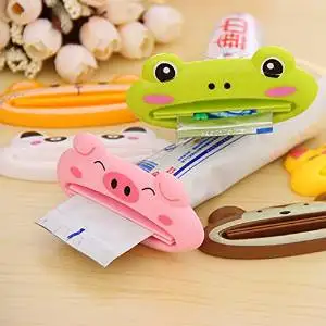Multifunction machine automatically squeezing toothpaste cartoon toothpaste dispenser cleanser squeezer FREE SHOPPING