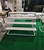 Dress display rack supermarket shelf/man clothes display fixture racks