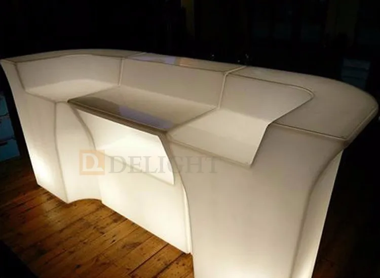 Plastic Led Mobile Bar Rgbw 16 Colors Changing White Plastic