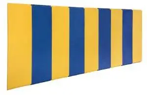 First Team FT458-WB Foam-Vinyl-OSB 2 X 8 ft. BodyGuard Wall Pad with Wood Backing44; Scarlet