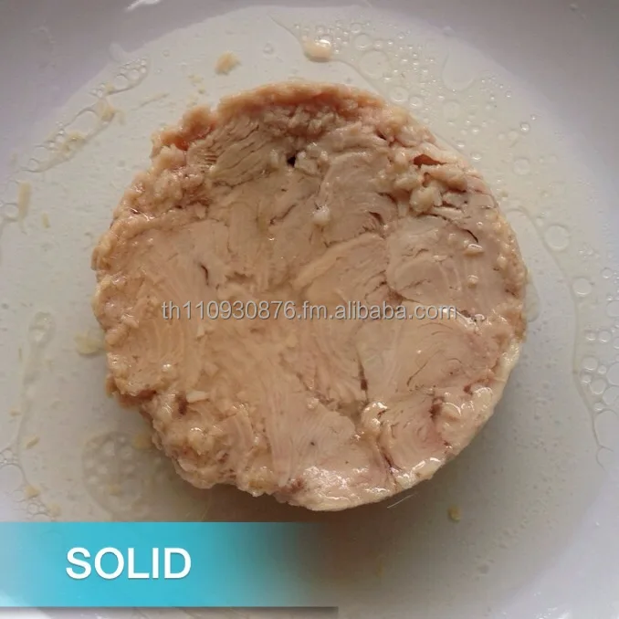 
SOLID Canned Skipjack Tuna from Thailand. 