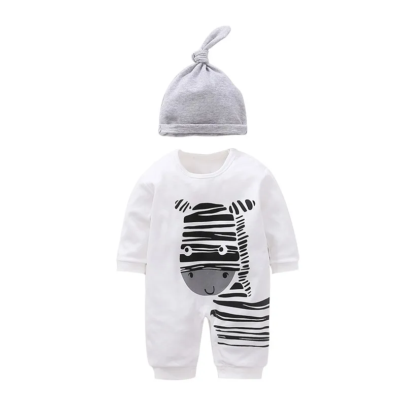 Wholesale Baby Clothing Baby Rompers 100 Cotton Long Sleeve Baby
