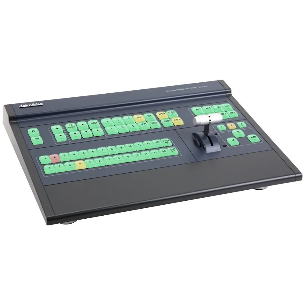 DATAVIDEO New Datavideo SE2800-12, Multi-Definition Video Switcher, Total 12 Inputs, Combinations of SD/HD-SDI, HDMI, and CV Sources, 3 BNC output connectors SDI Outputs. 2 HDMI out for multiscreen