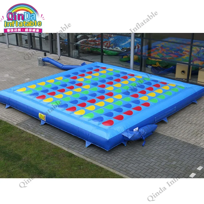 Outdoor Inflatable Jump Pad Twister Customized Giant