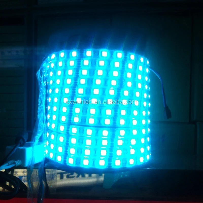 Holiday Valentines Ip65 14 4w 12v Led Flexible Rgb Rope Light For Indoor Outdoor 5050