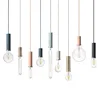 Hot Sales E27 Socket European Metal Colorful fixtures pendant light