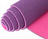 Custom Logo Printed Eco Friendly TPE Yoga Mat 6mm Thick Durable Non-slip Pad Yoga Pilates Mat Wholesale