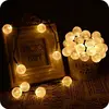Cold white color Crystal ball light string festival of light