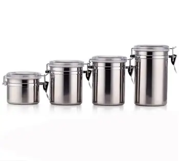 salt and pepper barista canisters