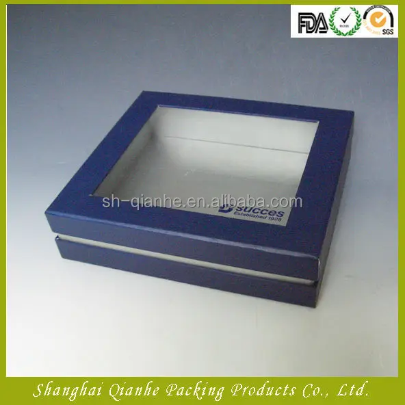 Pasteboard Box With Clear Window Buy Pasteboard Box With Clear Window
