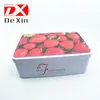Rectangular Biscuit Metal Tin,Lovely printed Cookie tins