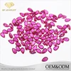 high quality jewelry accessories pear ruby diamond synthetic cz wholesale gemstone beads