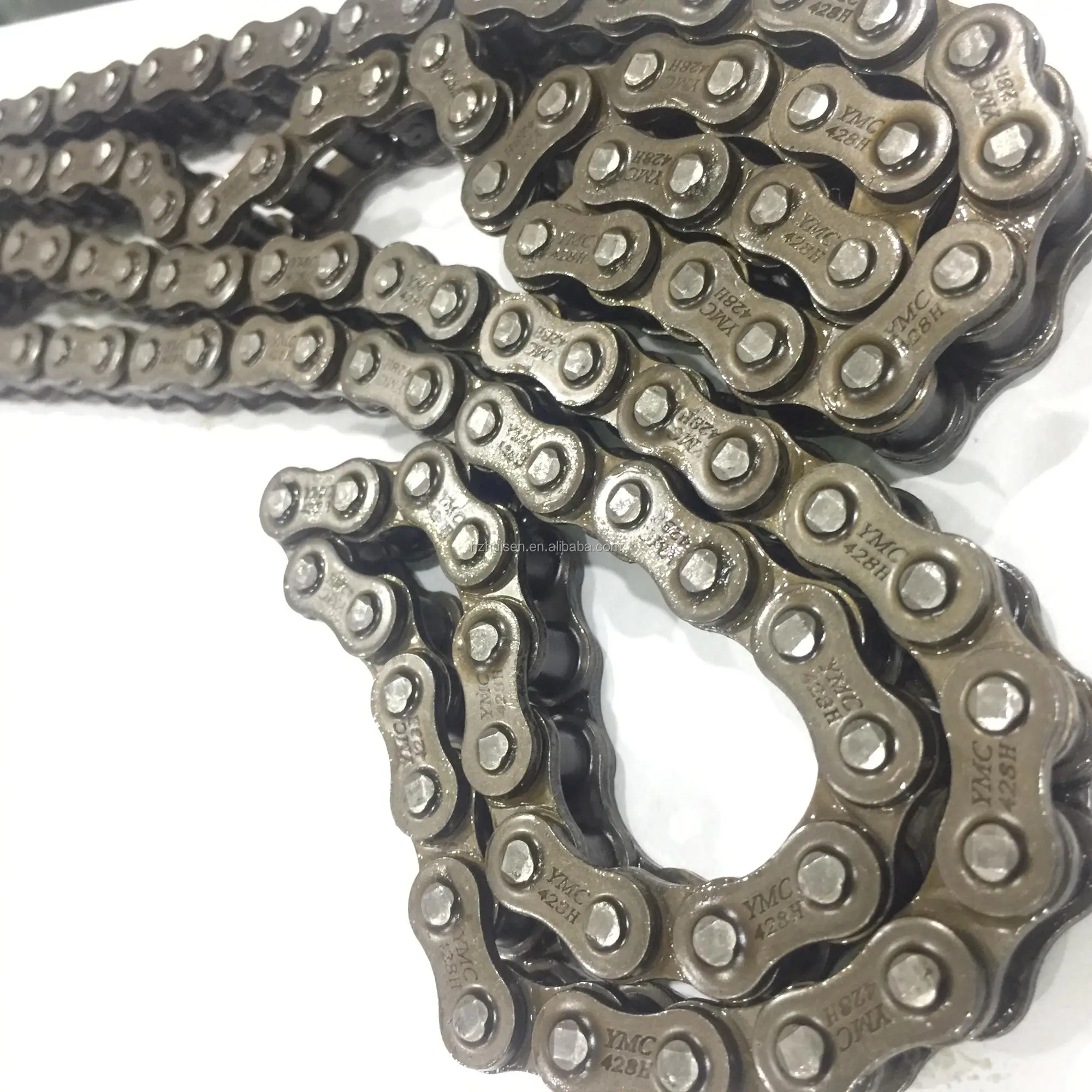 High Quality Motorcycle Chain 428h Original Color 420 Roller Chain