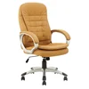 Swivel Executive Leather Computer Luxury National Boss Arm Wholesale Seat Genuine Office Chair