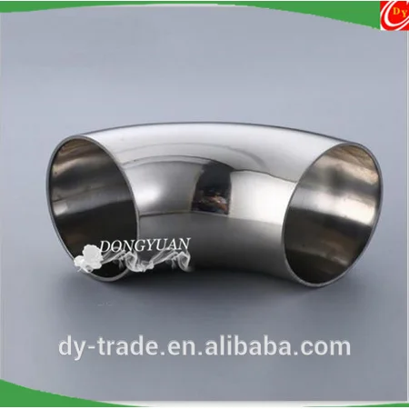 90 degree elbow, stainless steel sanitary elbow fitting ,pipe bend for handrail fitting