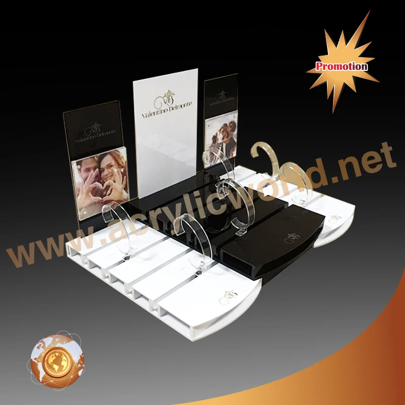 Mens Luxury Watch Strap Display Acrylic Casio Watch Display Stand With