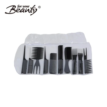10 Pcs Professional Styling Comb Set Salon Hairdressing Styling Tool Hair Cutting Comb Kit Great For All Hair Types \u0026 Styles , Buy 10 Pcs Professional