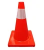 Top quality 18" inch 45cm 450mm Road construction Soft traffic road cone PVC with good price
