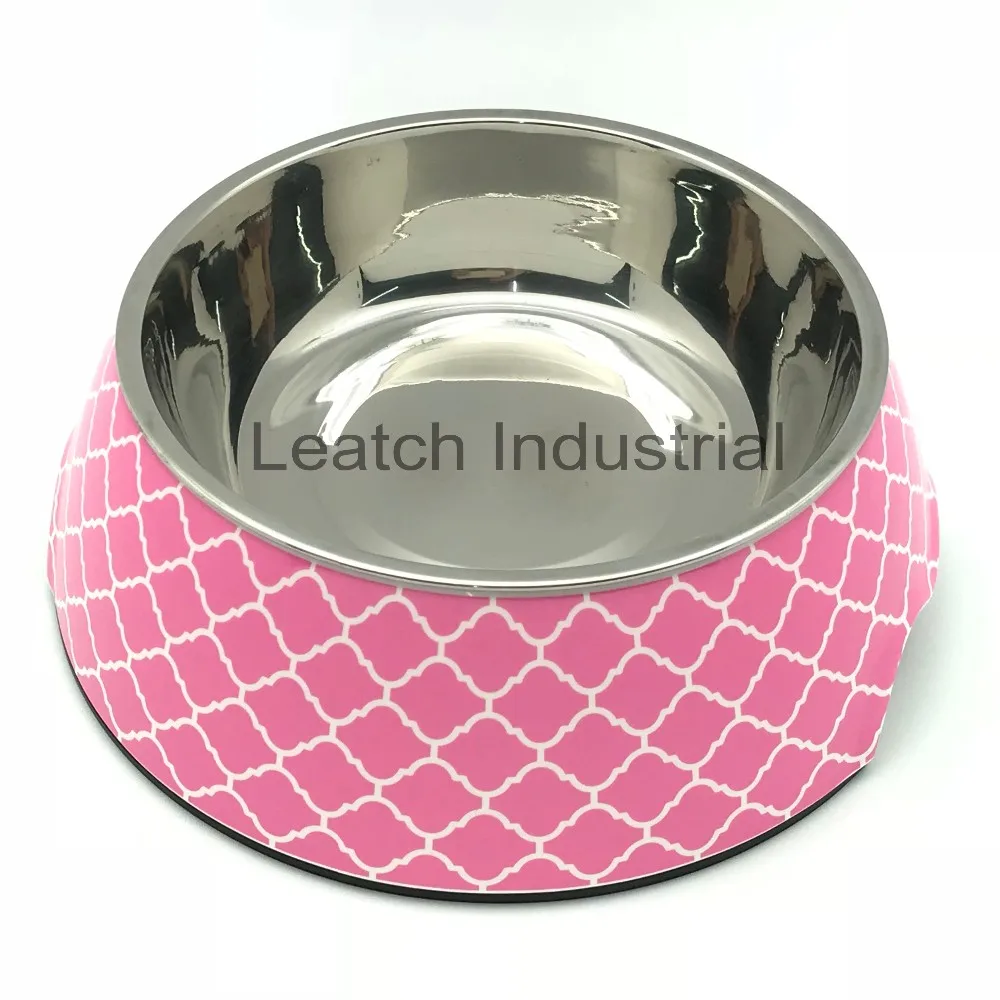 Pink Delicate And Cute Simple Designed Dog&cat Pet Bowl Buy Pet Dog
