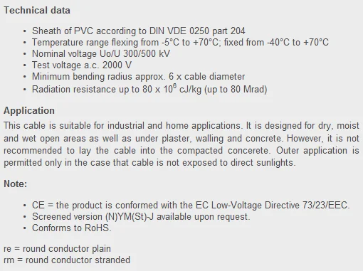 Nym J Cable Uo U 300 500 V Pvc Insulation Pvc Sheathed Copper Solid Cable 3 Core X 2 5 Sq Mm Factory Price Buy Nym J Cable 300 500v Nym J Cable 3x2 5mm2300 500v Nym J Cable Product On Alibaba Com