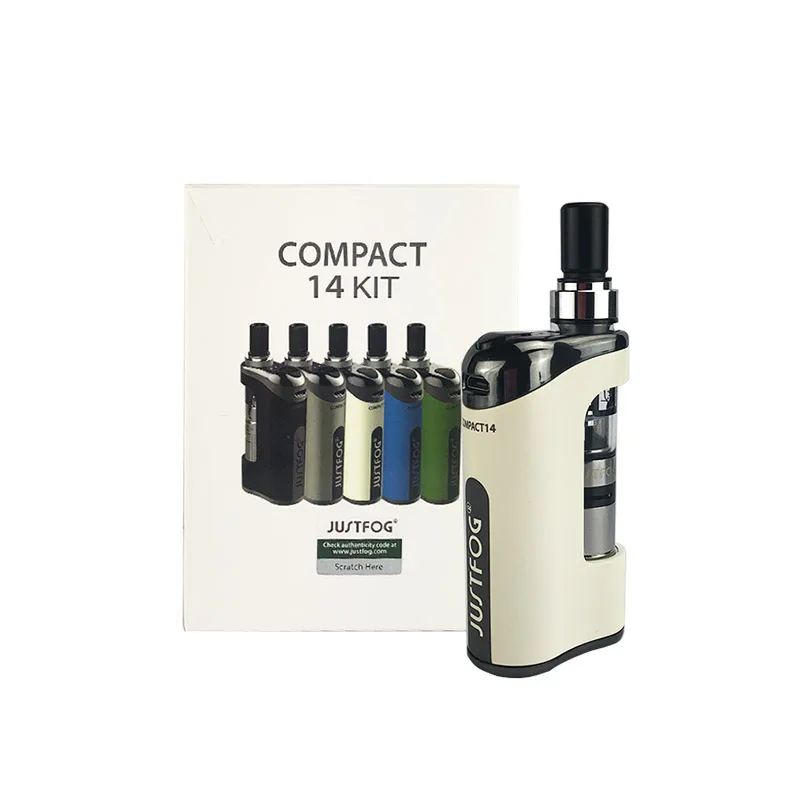 100% Original Justfog Compact 14 Starter Kit With Built-in 1500mAh Battery
