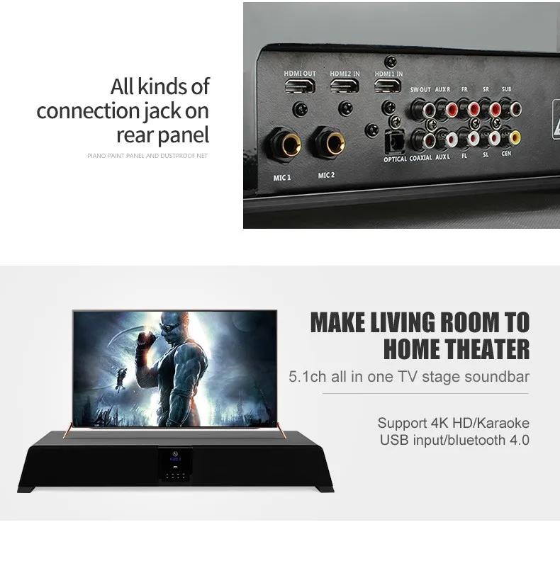 5.1ch Home Theater System With Wirelss/usb Function - Buy Used Home ...
