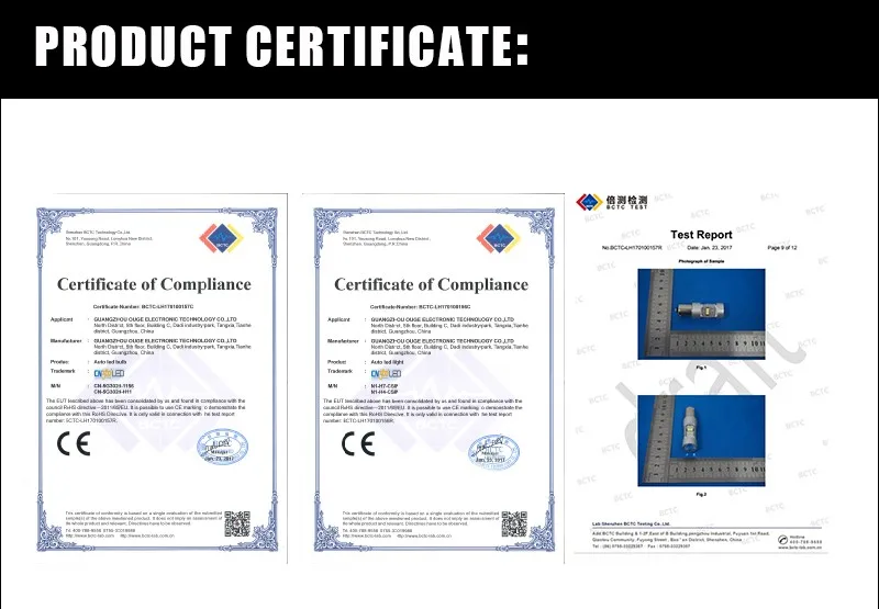 CN360 newest 5G3020 14SMD certificate