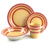 16 pcs porcelain dinnerware custom-made hand painted ceramic dinnerware set