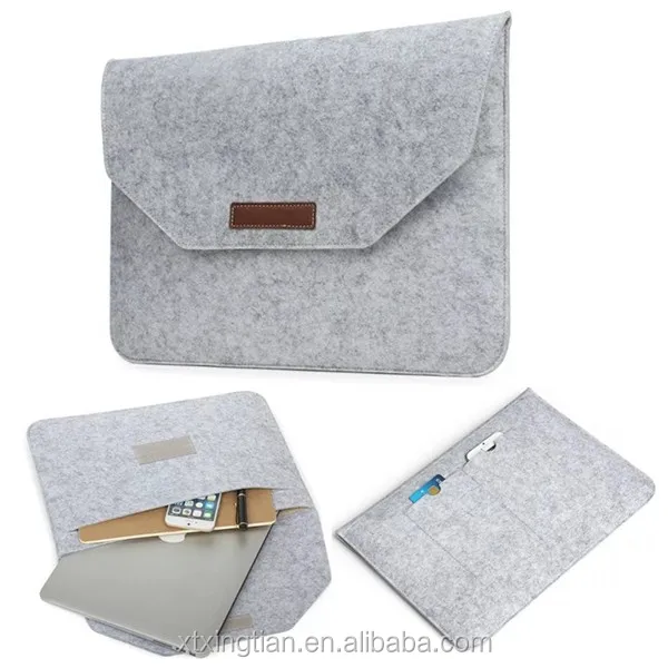 2016 Fashion Waterproof Felt 11.6 Inch Laptop Sleeve 11 12 13 14 15